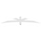 Ekena Millwork Davenport Architectural Grade PVC Gable Bracket, 96"W x 16"H x 4"D x 4"F, 4/12 Pitch GBP096X16X0404DAV00 - alternate 3